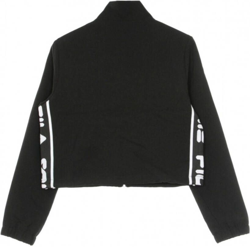Fila Opgenomen crêpe jas Zwart Dames