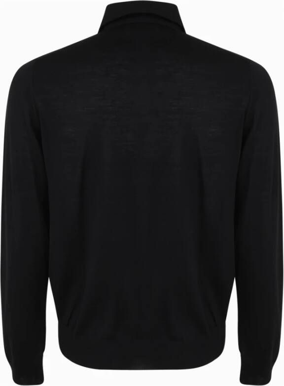 Filippo De Laurentiis Polo Shirt Zwart Heren