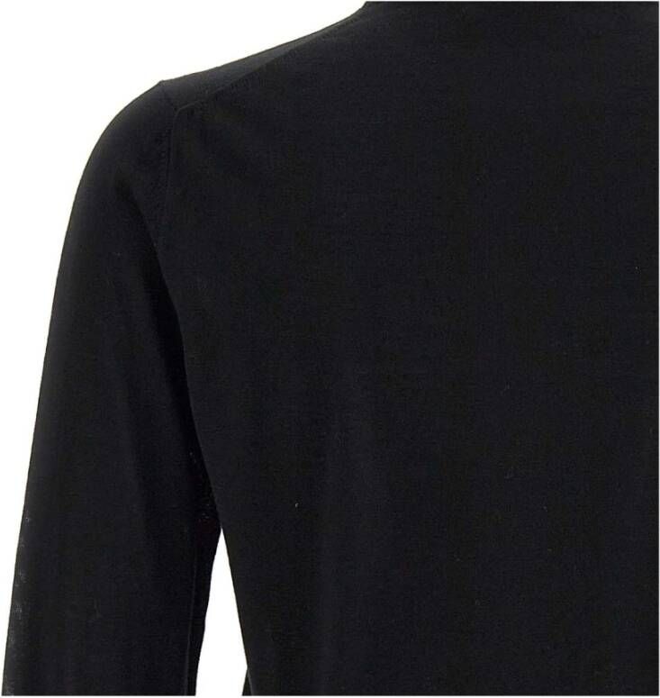 Filippo De Laurentiis Round-neck Knitwear Zwart Heren