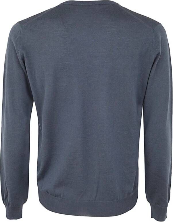 Filippo De Laurentiis V-neck Knitwear Blauw Heren
