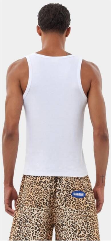 Filling Pieces Tank Top White Wit Heren