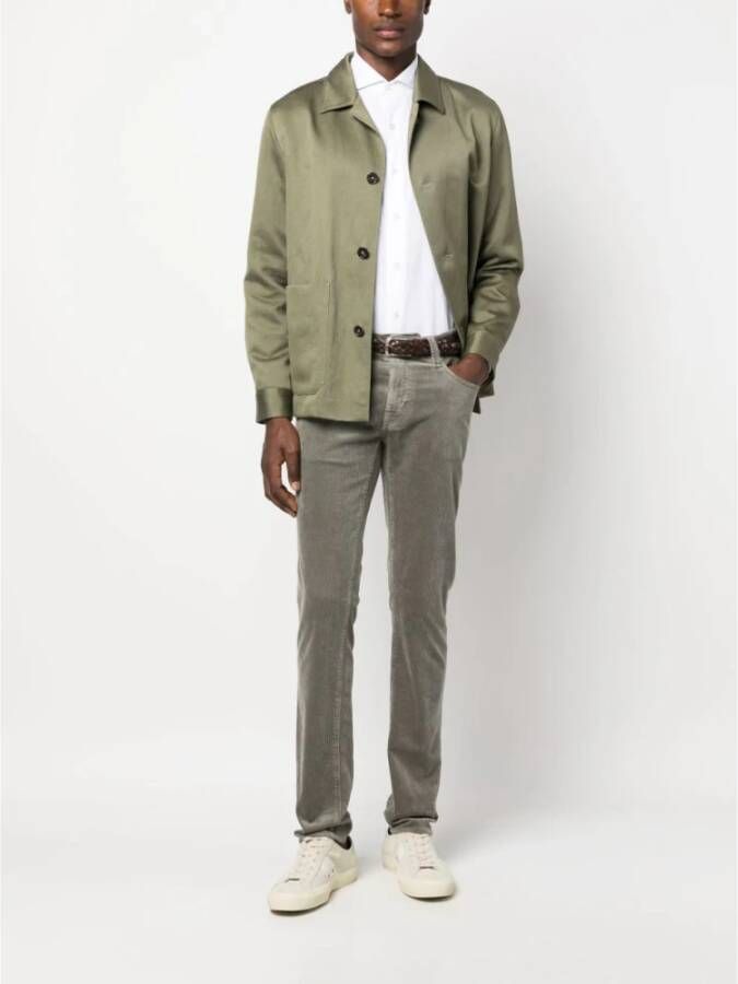 Finamore Formal Shirts Wit Heren