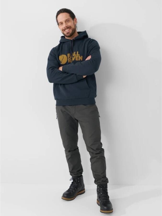 Fjällräven Hoodies Blauw Heren