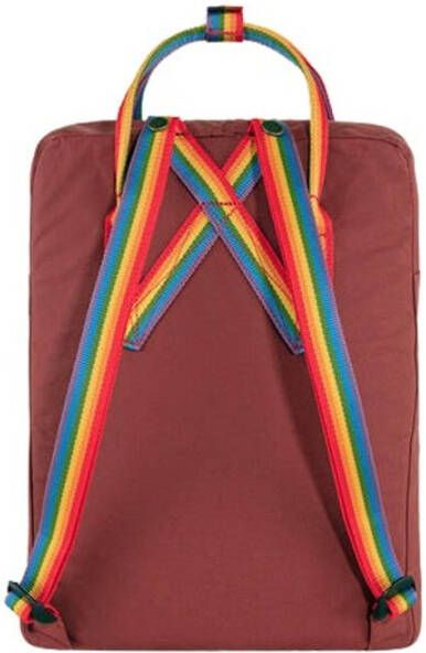 Fjällräven Kanken Rainbow Backpack Bruin Unisex
