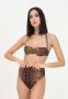 F**k Animal Print Bikini Set Multicolor Dames - Thumbnail 2