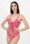 F**k Stijlvol Eendelig Badpak Pink Dames - Thumbnail 2