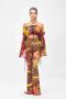 F**k Stijlvolle Crop Top Multicolor Dames - Thumbnail 2