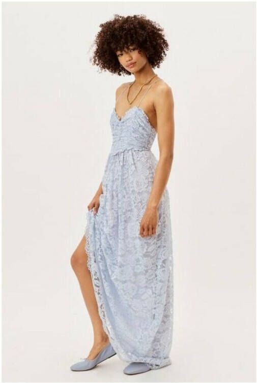 For Love & Lemons Maxi jurk Blauw Dames