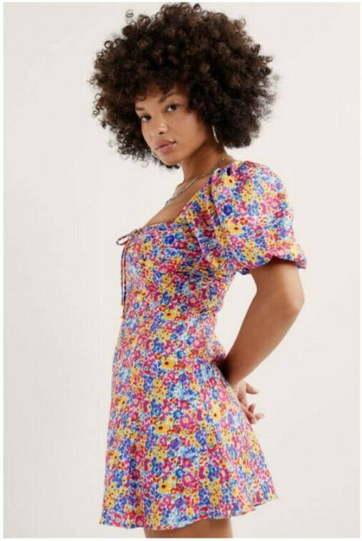 For Love & Lemons Mini Sasha -jurk Roze Dames