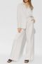 Forte Wide Trousers Beige Dames - Thumbnail 3