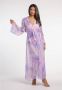 Forte Wrap Dresses Purple Dames - Thumbnail 2