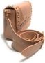 Fracomina Dames Schoudertas in Roze Eco-Leer met Studs Roze Dames - Thumbnail 2