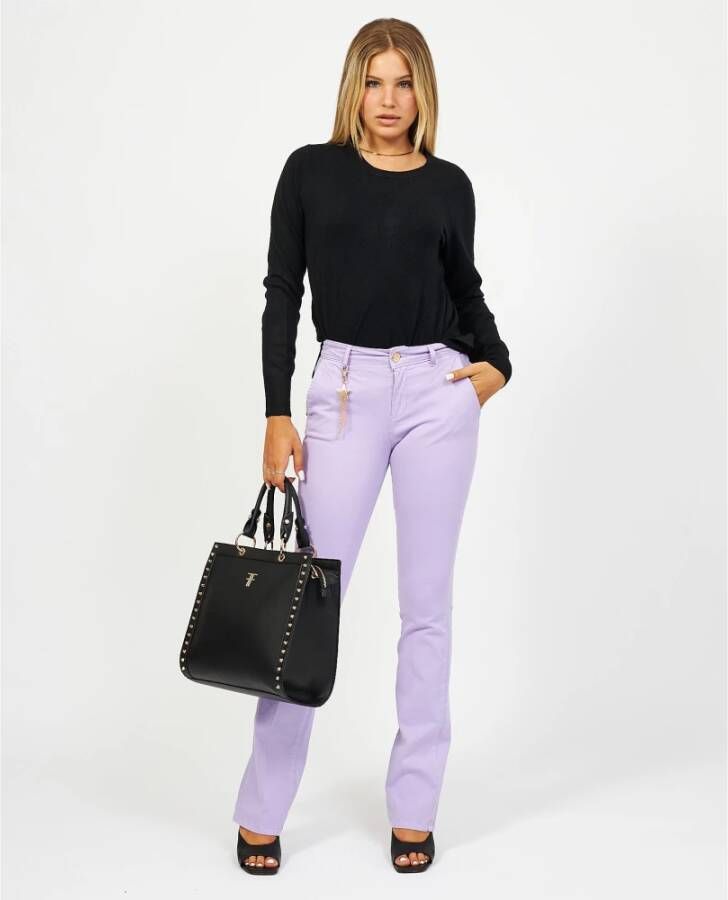 Fracomina Trousers Paars Dames