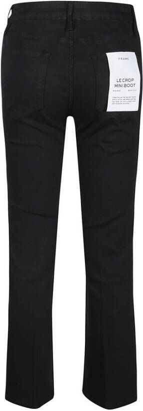 Frame Le Crop Mini Boot jeans Zwart Dames