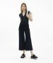Frame Cropped Trousers Blauw Dames - Thumbnail 2