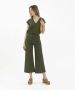 Frame Cropped Trousers Groen Dames - Thumbnail 2