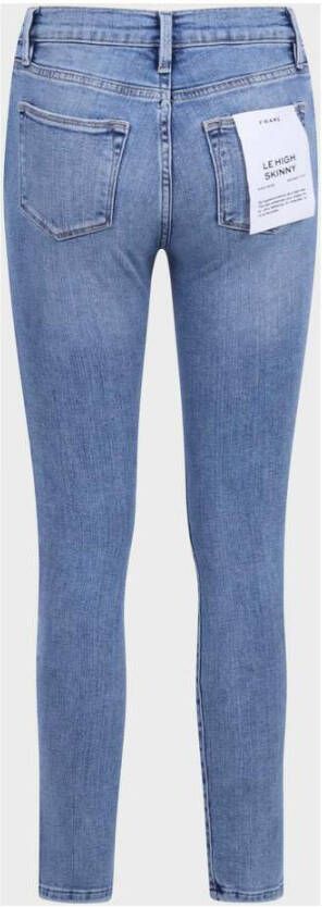 Frame Hoge skinny jeans jadite Blauw Dames