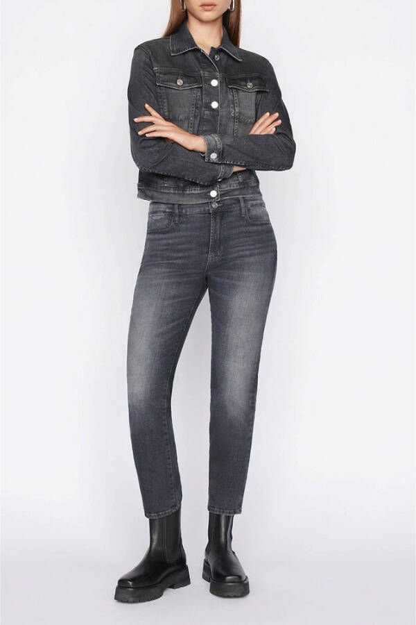 Frame Skinny Jeans Zwart Dames