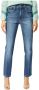 Frame Slim-fit Jeans Blauw Dames - Thumbnail 2