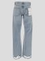 Frame Relaxed Straight Slouch Jeans Blue Dames - Thumbnail 1
