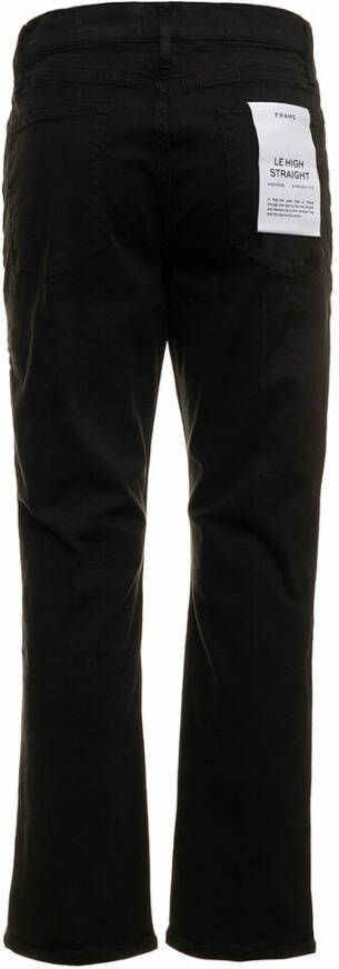 Frame Rechte jeans Zwart Dames
