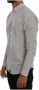 Frankie Morello White Blue Check Casual Cotton Regular Fit Shirt Blauw Heren - Thumbnail 2