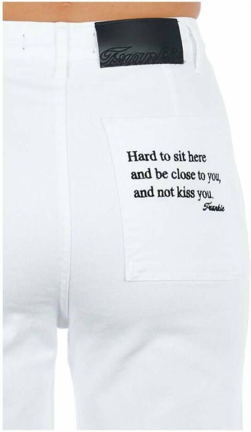 Frankie Morello Jeans Wit Dames