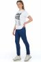 Frankie Morello Modieuze en veelzijdige blauwe jeans voor vrouwen Blue Dames - Thumbnail 3