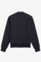 Fred Perry Zwarte Bomber Zip Sweater Black Heren - Thumbnail 2