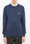 Fred Perry Classic Crew Knitwear Blauw Heren - Thumbnail 2