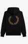 Fred Perry Hoodies Zwart Heren - Thumbnail 2