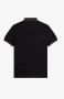 Fred Perry Klassieke katoenen polo met dubbele streep Zwart Heren - Thumbnail 2