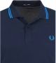 Fred Perry Polo M3600 Donkerblauw - Thumbnail 2