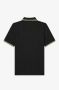 Fred Perry Originele Polo met Dubbele Streep Black Heren - Thumbnail 6