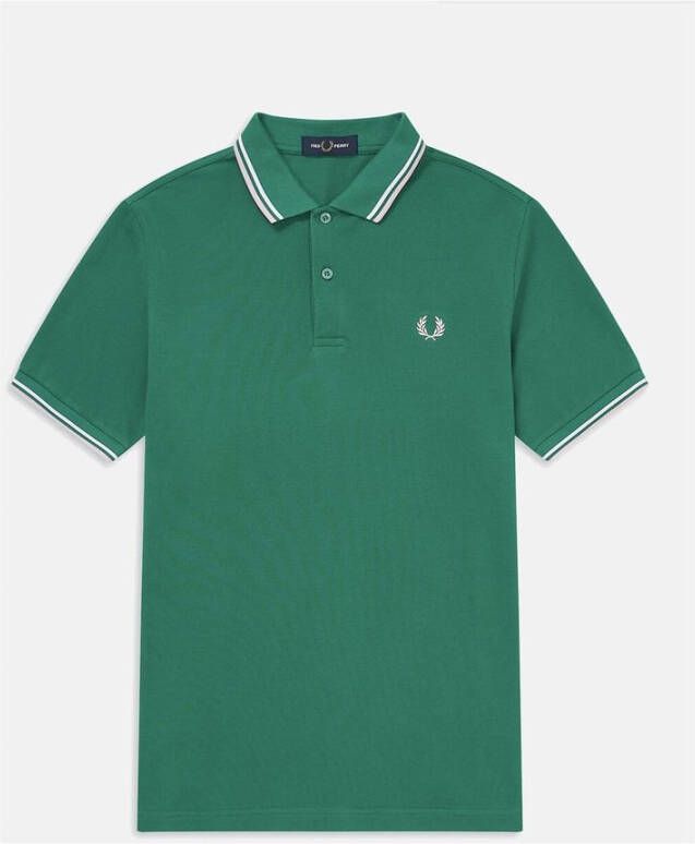 Fred Perry Paalhemd Groen Heren