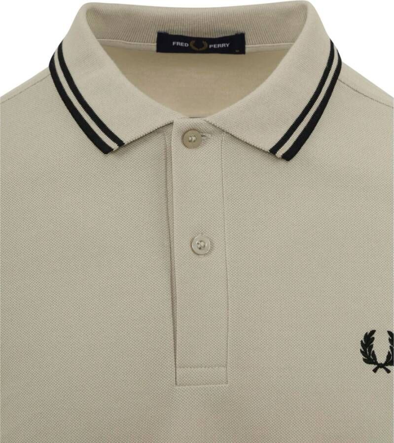 Fred Perry Polo M3600 Greige R70 Beige Heren