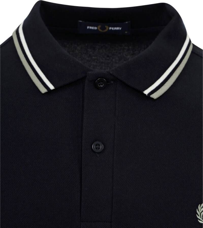 Fred Perry Polo M3600 Navy R64 Blauw Heren