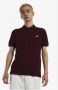 Fred Perry Polo Shirts Rood Heren - Thumbnail 2