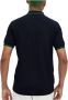 Fred Perry Blauwe Twin Tipped Polo T-shirts en Polos Blue Heren - Thumbnail 2