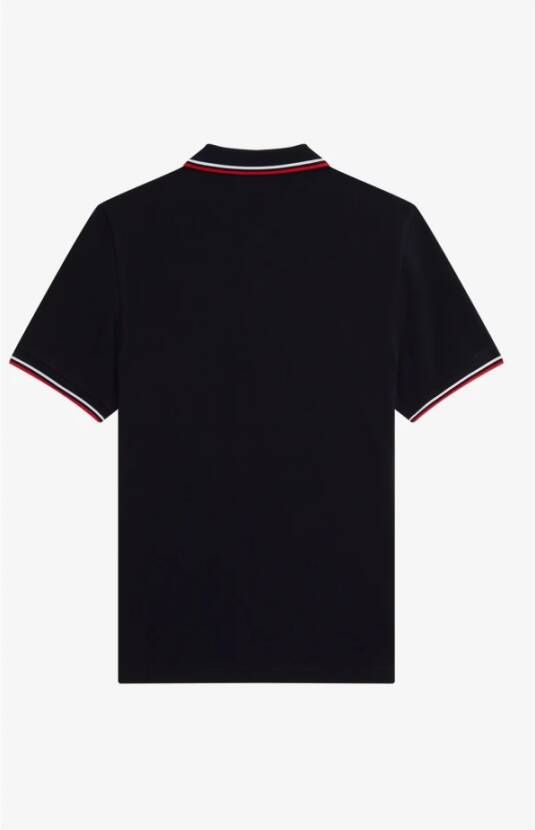 Fred Perry Polo Shirt Blauw Heren