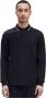 FRED PERRY Heren Polo's & T-shirts Twin Tipped Shirt Long Sleeve Donkerblauw - Thumbnail 6