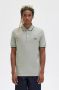 FRED PERRY Heren Polo's & T-shirts Twin Tipped Shirt Groen - Thumbnail 11