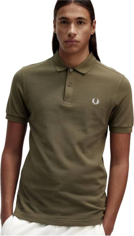 Fred Perry Polo Shirt Groen Heren