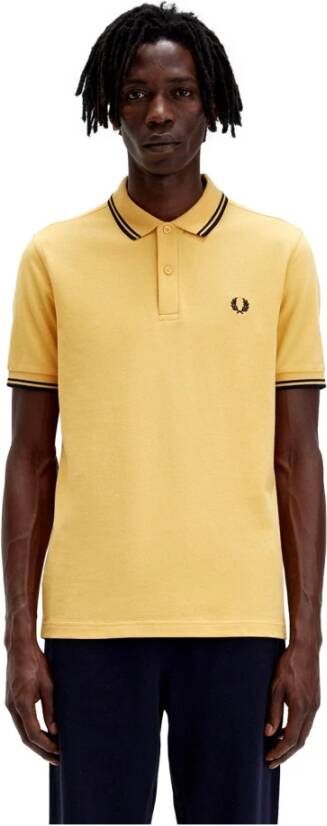 Fred Perry Polo Shirt Oranje Heren
