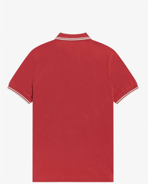 Fred Perry Rode T-shirts en Polos Rood Heren