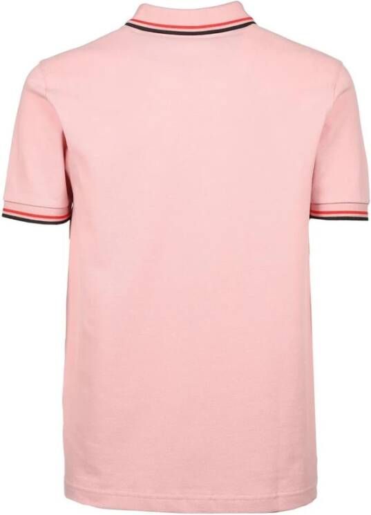 Fred Perry Polo Shirt Roze Heren