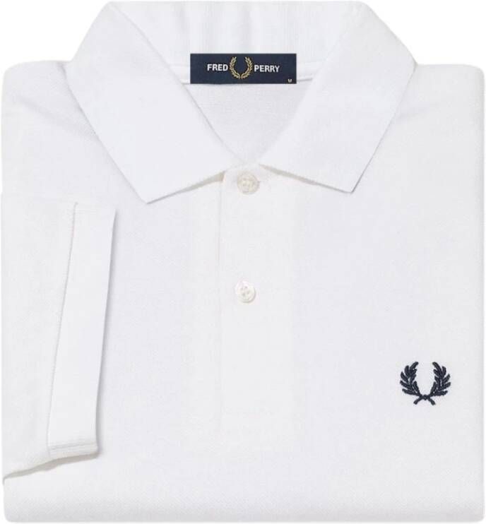 Fred Perry Polo Shirts Wit Heren