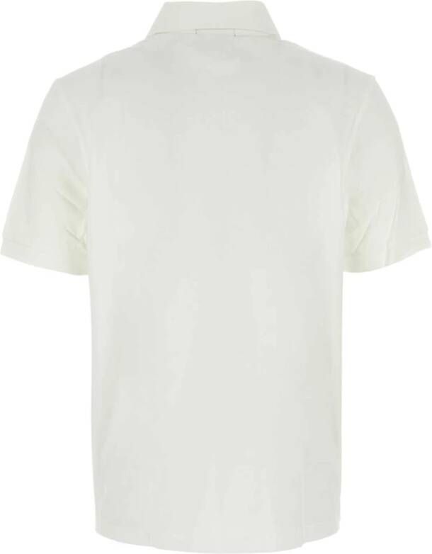 Fred Perry Klassieke Witte Piquet Polo Shirt Wit Heren