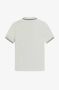 Fred Perry Contrasterende Strepen Polo Shirt White Heren - Thumbnail 2