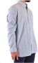 Fred Perry Klassieke Oversized Geruite Blouse Blauw Heren - Thumbnail 2